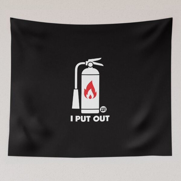 Item preview, I PUT OF FIRE EXTINGUISHER designed and sold by TODD GOLDMAN.