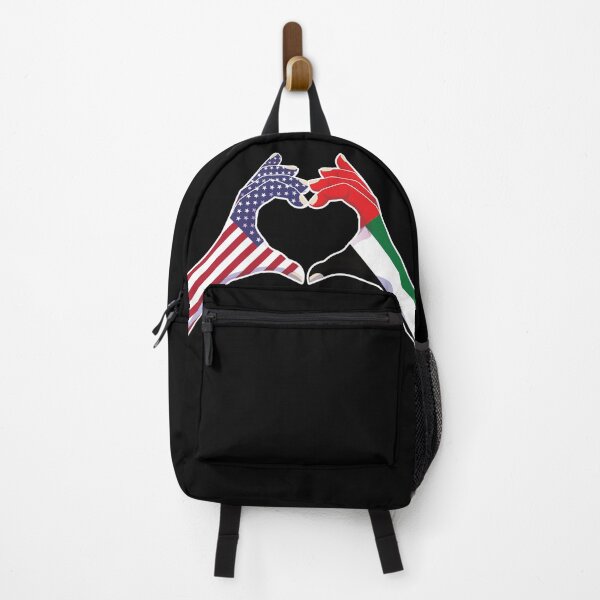 Item preview, United Arab Emirates Emirati USA United States American America Love Heart Peace designed and sold by FlagX.
