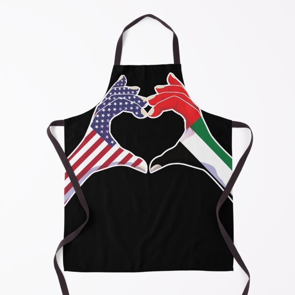 Item preview, United Arab Emirates Emirati USA United States American America Love Heart Peace designed and sold by FlagX.