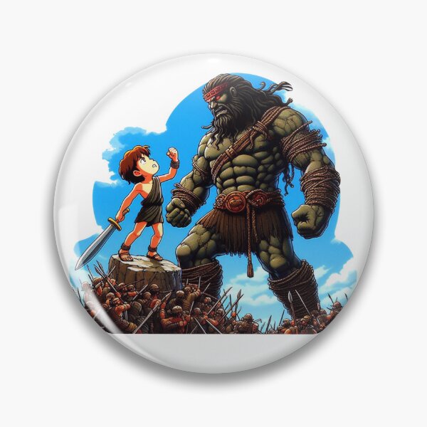 Item preview, david vs goliath designed and sold by FreshArtFusion.