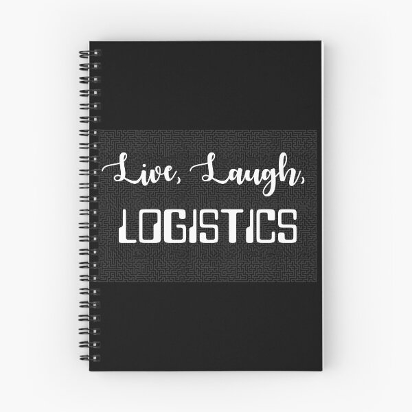 Item preview, Live, Laugh, Logistics Pattern designed and sold by Logo-A-GoGo.