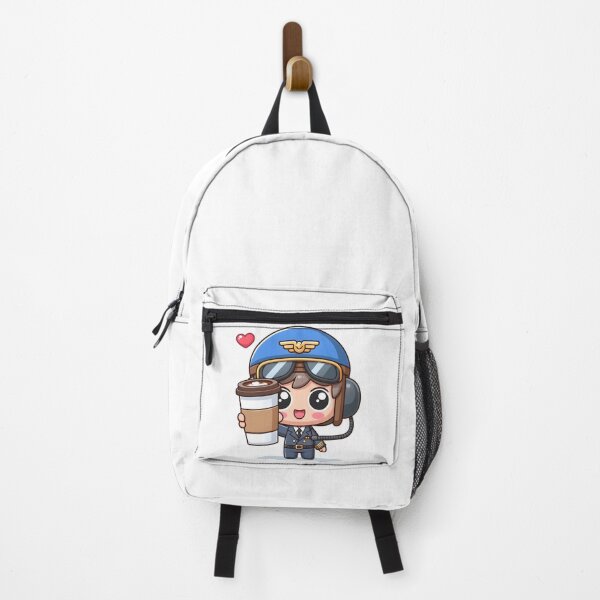 Item preview, Kawaii Pilot: Coffee Cup designed and sold by CanvasCutie.