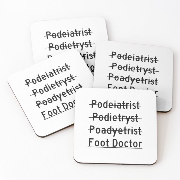Item preview, Podiatrist Foot Doctor Funny Mispelling designed and sold by Wurmbone.