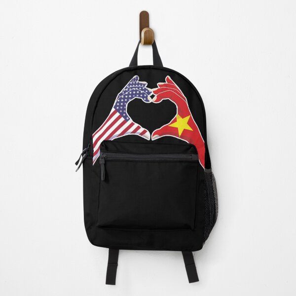 Item preview, Vietnamese Vietnam USA United States American America Love Heart Peace designed and sold by FlagX.