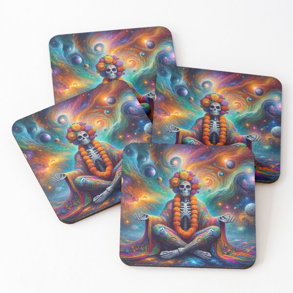 Item preview, Day of the Dead Meditation designed and sold by bunnyboiler.