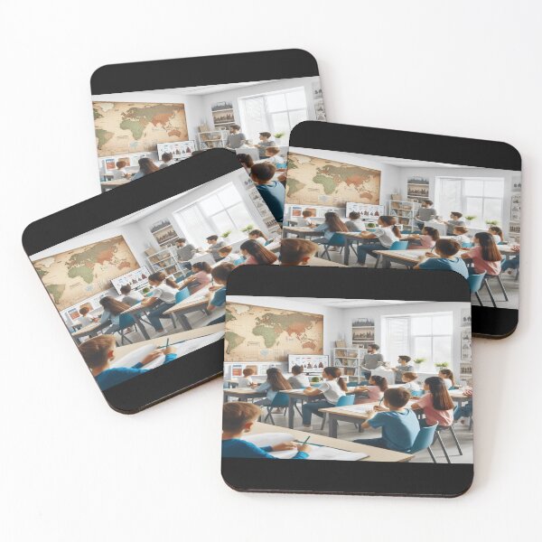 Item preview, Children People/Science Geography Inspired Wall Art and Puzzle_2 designed and sold by Cupideros.