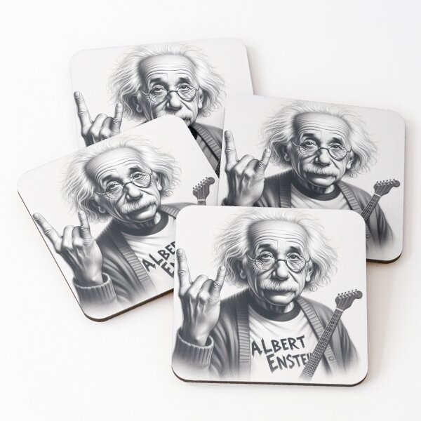 Item preview,  Albert Einstein designed and sold by sevenmountains.
