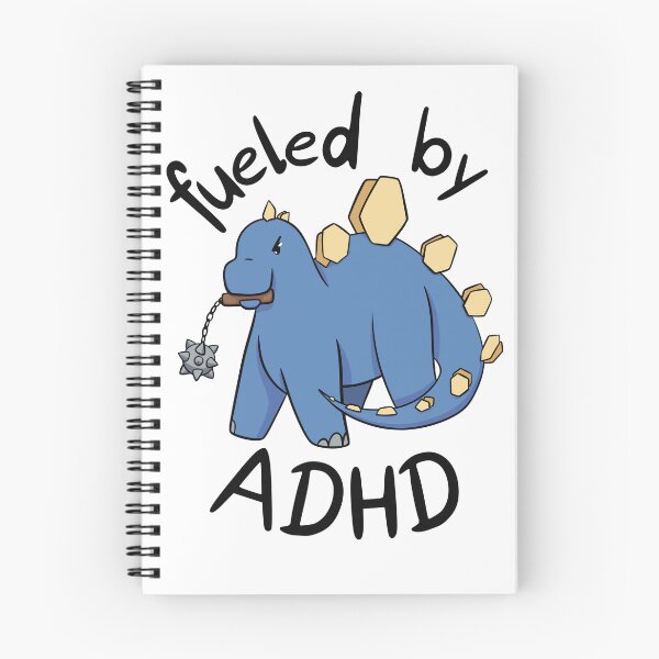 Item preview, Fueled by ADHD Dino designed and sold by flyre-flinnigan.