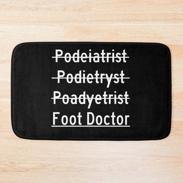 Item preview, Podiatrist Foot Doctor Funny Misspelling designed and sold by Wurmbone.