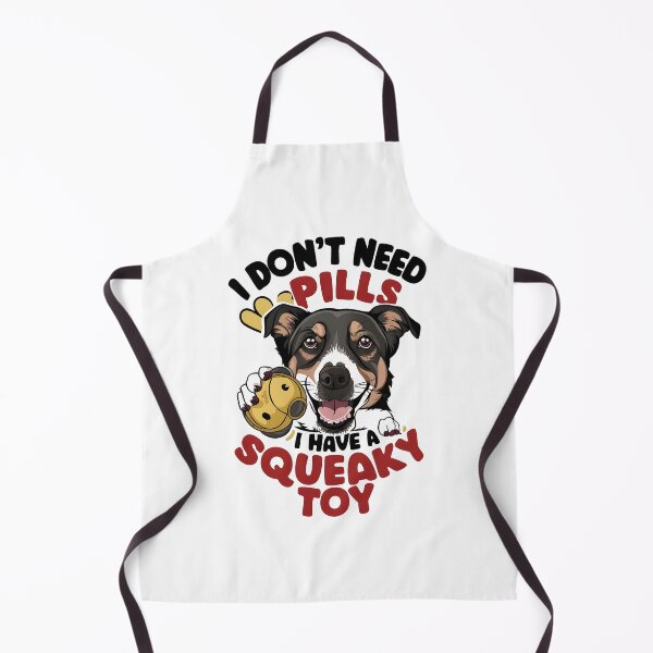 Item preview, Joyful Dog with Squeaky Toy Happiness Design designed and sold by VoyteksDesigns.