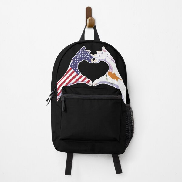 Item preview, Cyprus Cypriot USA United States American America Love Heart Peace designed and sold by FlagX.