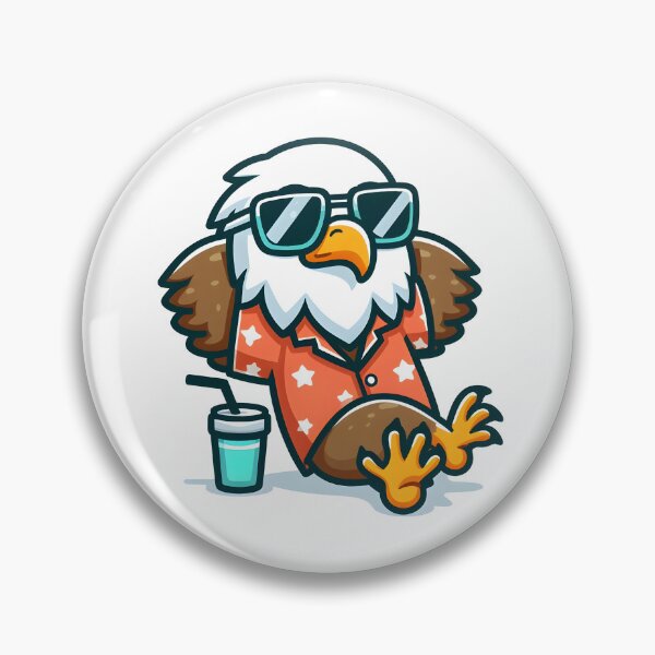 Item preview, Kawaii Eagle: A Pair Of Sunglasses designed and sold by CanvasCutie.