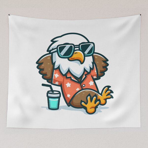 Item preview, Kawaii Eagle: A Pair Of Sunglasses designed and sold by CanvasCutie.