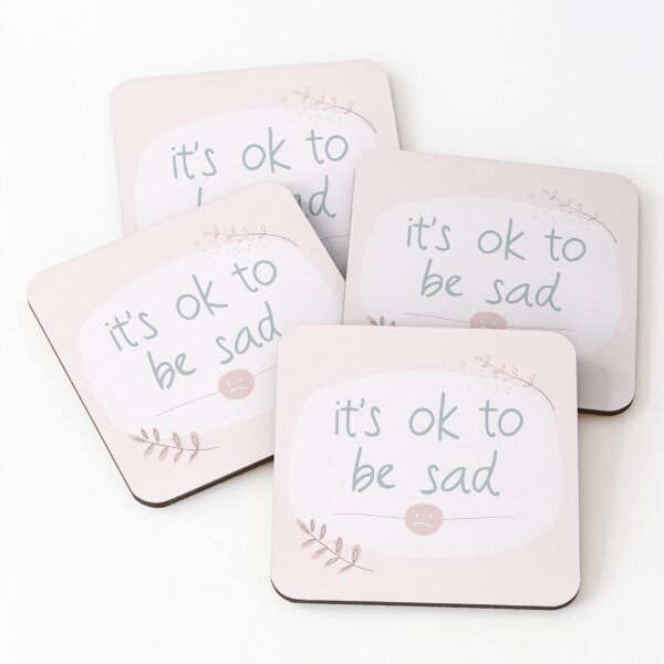 Item preview, Its Ok To Be Sad designed and sold by thegirlyshoppe.