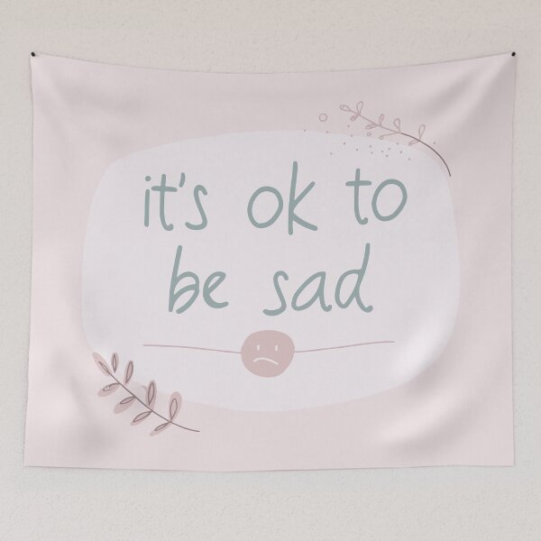 Item preview, Its Ok To Be Sad designed and sold by thegirlyshoppe.