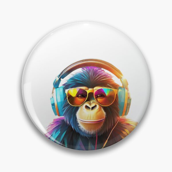 Item preview, Funky Chimp: Music Vibes designed and sold by nishdlive.