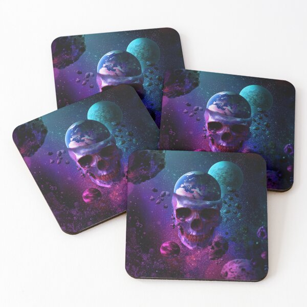 Item preview, Down But Not Out Skull Planet designed and sold by JRRTs.