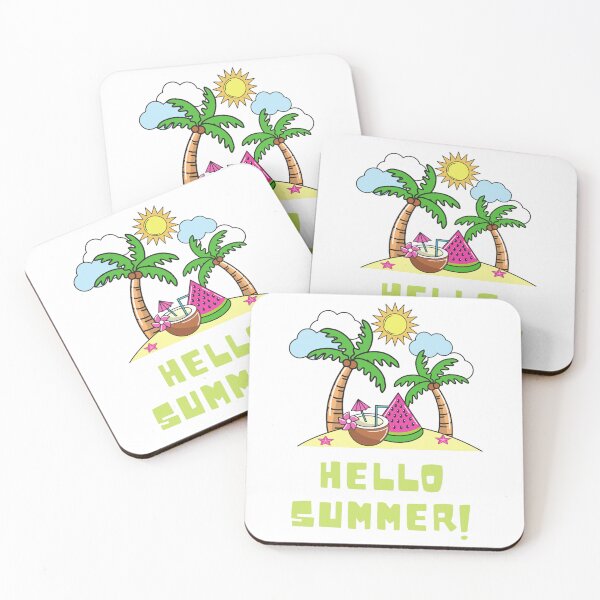 Item preview, Hello Summer designed and sold by IzettaBernade.