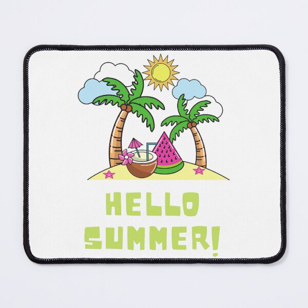 Item preview, Hello Summer designed and sold by IzettaBernade.