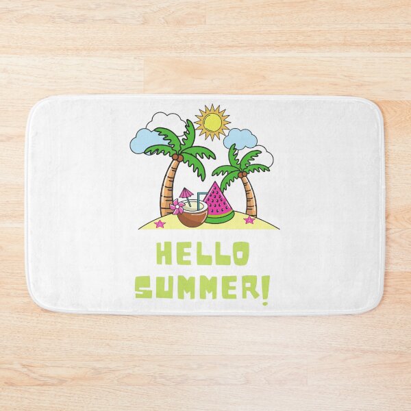 Item preview, Hello Summer designed and sold by IzettaBernade.