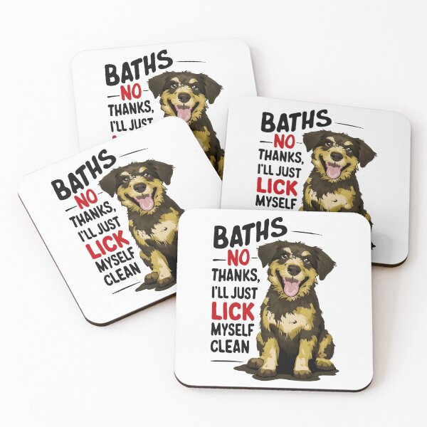 Item preview, Muddy Pup's Bath Avoidance Humor Design designed and sold by VoyteksDesigns.