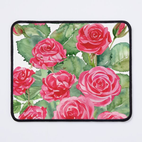 Item preview, Bouquet of Tea Roses - Watercolor designed and sold by LianaCreates.