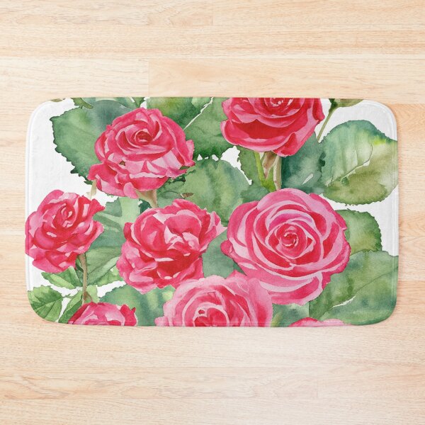Item preview, Bouquet of Tea Roses - Watercolor designed and sold by LianaCreates.