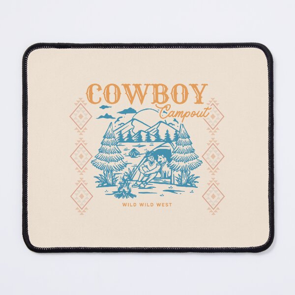 Item preview, Cowboy Campout | western, cowboy, camping, dog, nature designed and sold by ReadyandRowdy.