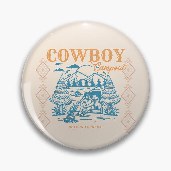 Item preview, Cowboy Campout | western, cowboy, camping, dog, nature designed and sold by ReadyandRowdy.