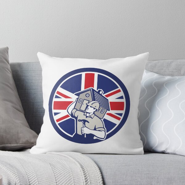 Item preview, British Building Contractor UK Flag Icon designed and sold by patrimonio.