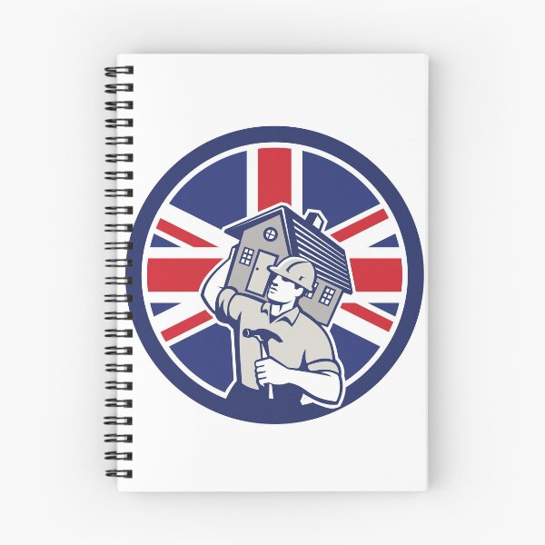Item preview, British Building Contractor UK Flag Icon designed and sold by patrimonio.