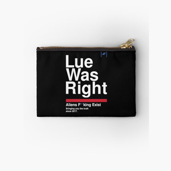 Item preview, Lue Was Right - White Text designed and sold by Dan Zetterström.