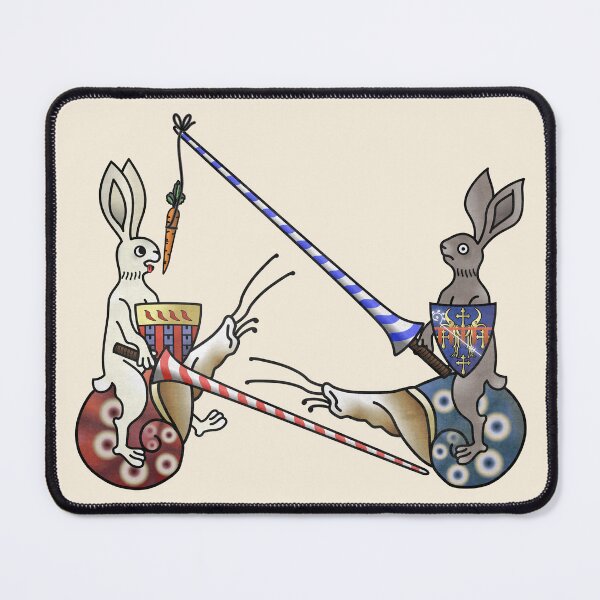 Item preview, Carrot and lance - jousting rabbits designed and sold by MargiKnights.