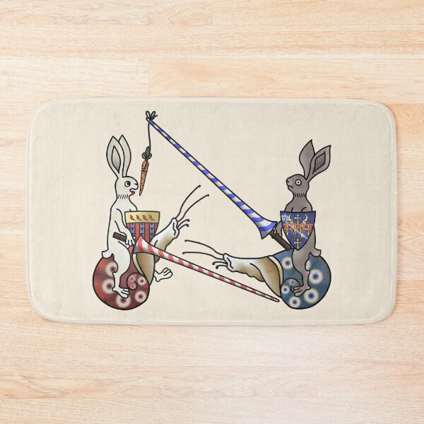 Item preview, Carrot and lance - jousting rabbits designed and sold by MargiKnights.