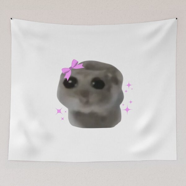 Item preview, Cute sad hamster designed and sold by otyliadesign.