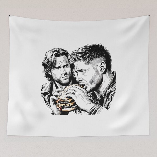Item preview, SPN Dean Cheeseburger designed and sold by PecDesign.