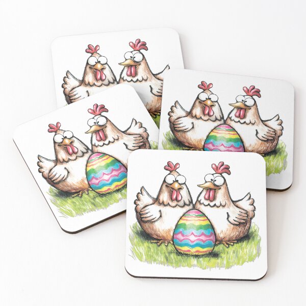 Item preview, Adorable chickens and Easter egg designed and sold by MagelliShop.