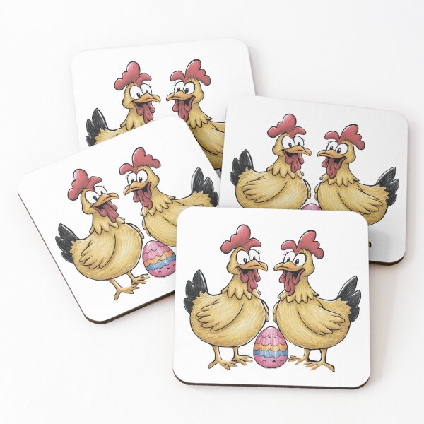 Item preview, Adorable chickens and Easter egg designed and sold by MagelliShop.