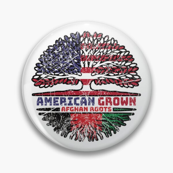 Item preview, Afghanistan Afghan US American USA United States Tree Roots Flag designed and sold by FlagX.