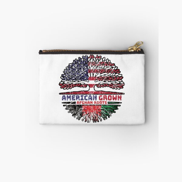Item preview, Afghanistan Afghan US American USA United States Tree Roots Flag designed and sold by FlagX.