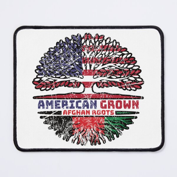 Item preview, Afghanistan Afghan US American USA United States Tree Roots Flag designed and sold by FlagX.