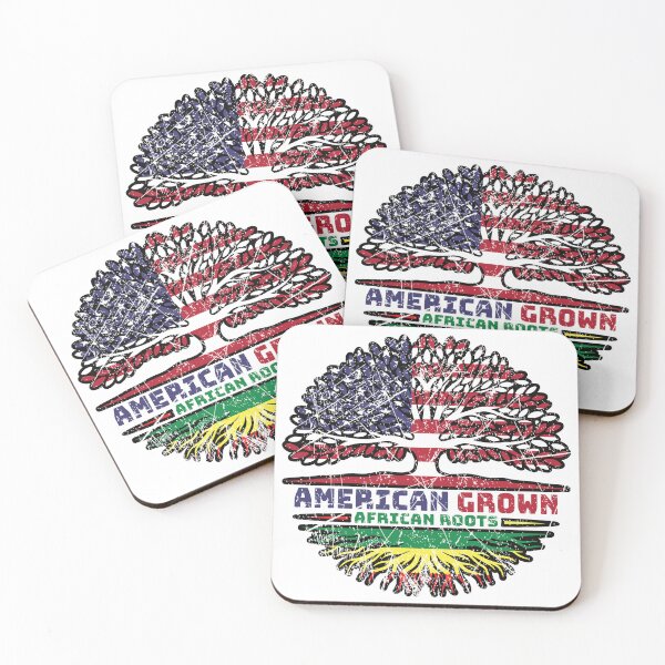 Item preview, Africa African US American USA United States Tree Roots Flag designed and sold by FlagX.