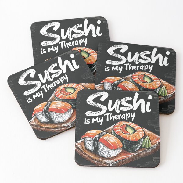 Item preview, Sushi is My Therapy designed and sold by Pixel-Lair.