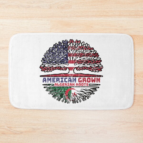 Item preview, Algeria Algerian US American USA United States Tree Roots Flag designed and sold by FlagX.