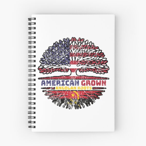 Item preview, Angola Angolan US American USA United States Tree Roots Flag designed and sold by FlagX.