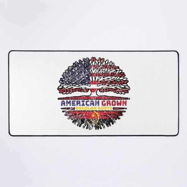 Item preview, Angola Angolan US American USA United States Tree Roots Flag designed and sold by FlagX.