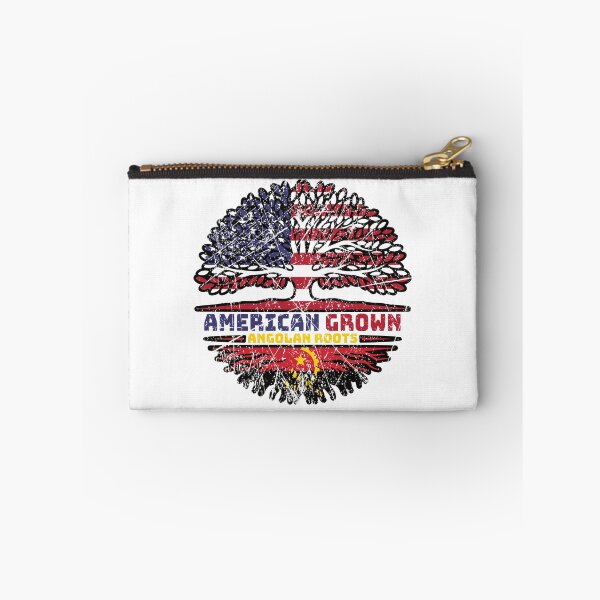 Item preview, Angola Angolan US American USA United States Tree Roots Flag designed and sold by FlagX.
