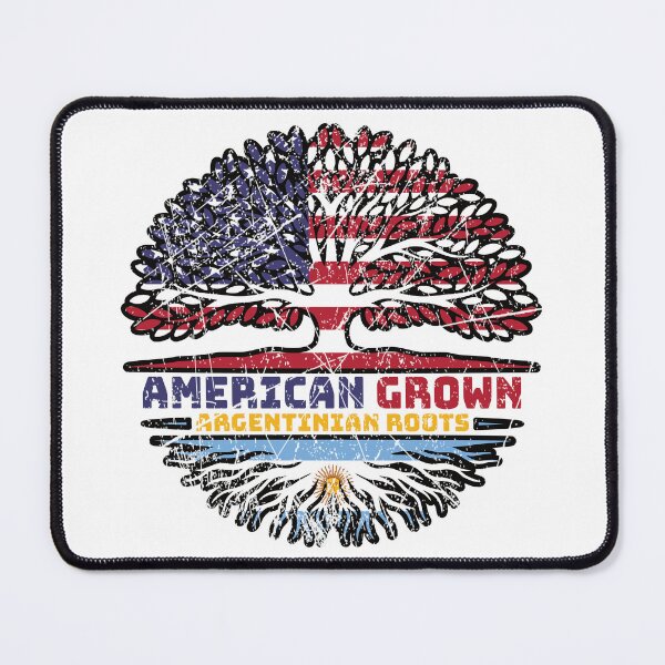 Item preview, Argentina Argentine Argentinean Argentinian US American USA United States Tree Roots Flag designed and sold by FlagX.