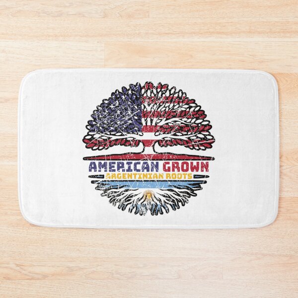 Item preview, Argentina Argentine Argentinean Argentinian US American USA United States Tree Roots Flag designed and sold by FlagX.