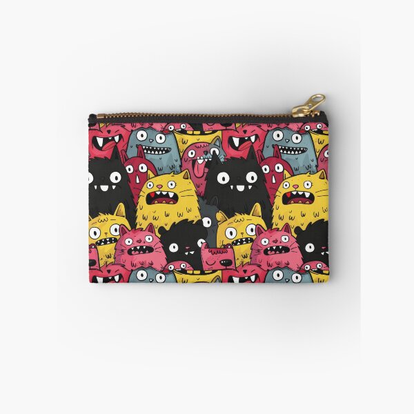 Item preview, Quirky Cartoon Monster Cats Compilation designed and sold by PICbyFemke.